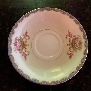 Vintage Cherry China, saucer, made an occupied Japan